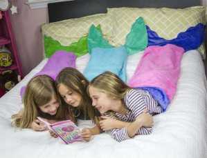 Soft Flannel Mermaid Tail Blanket