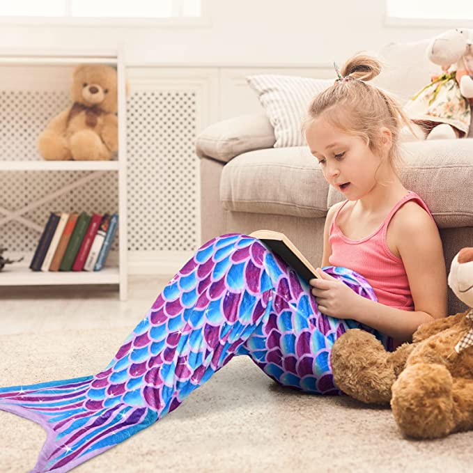 mermaid tail blanket