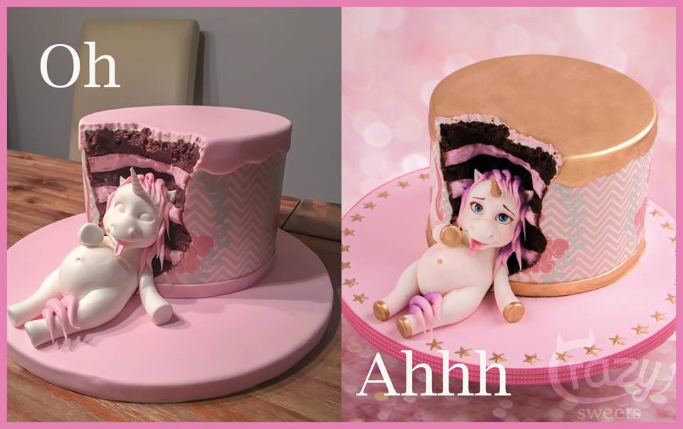 Pink-unicorn-cake-by-Crazy-Sweets