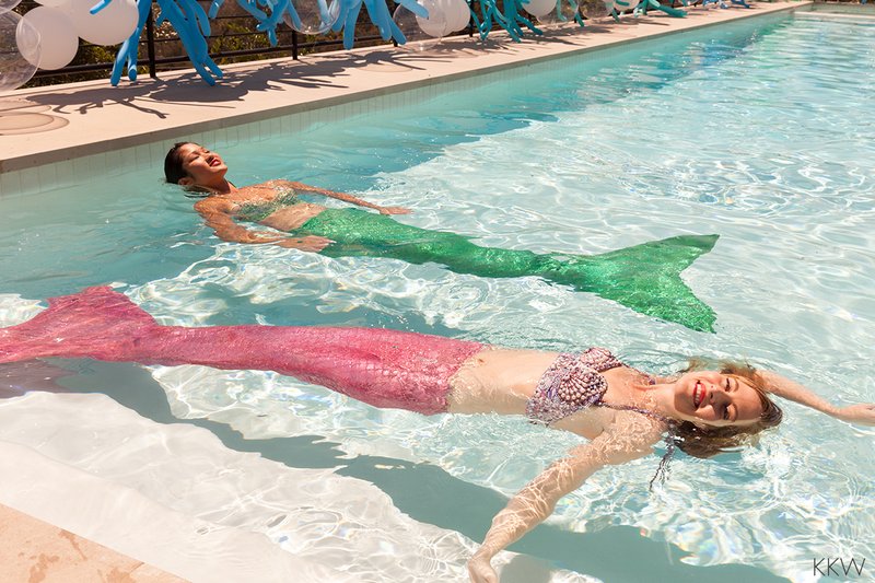 kardashian-mermaid-party